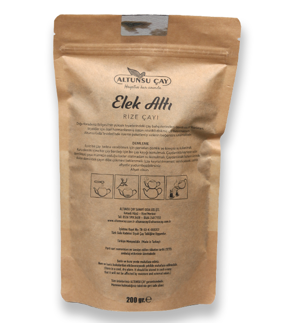 Elek Altı Siyah Çay 200Gr